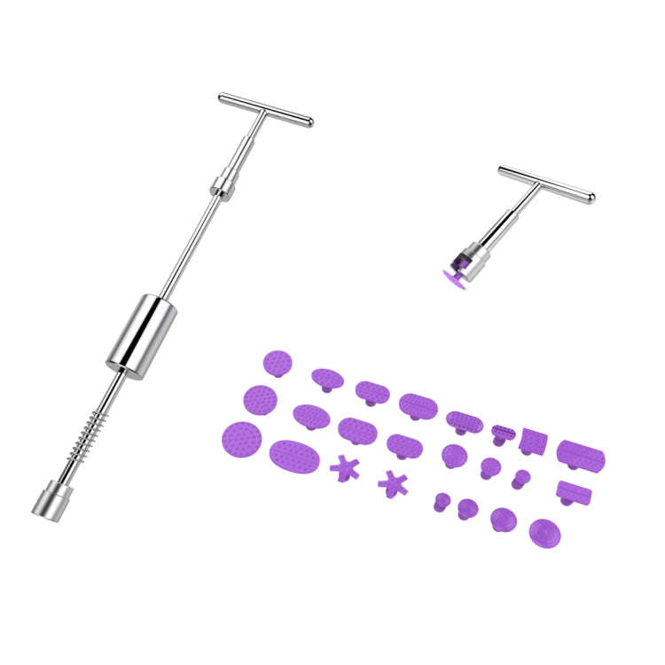 Auto Repair Body Tool Kit PDR Dent Paintless Repair Tools Dent Puller Slide Hammer Reverse Hammer...