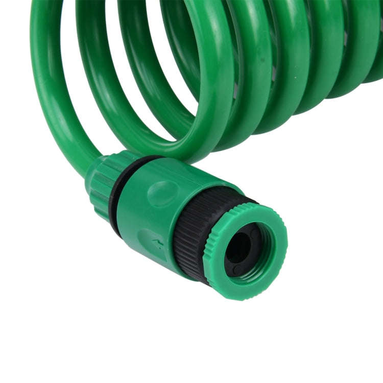 Garden Watering Series Spring Tube Hose Telescopic Spiral Pipe with Water Connector Adaptor and C...