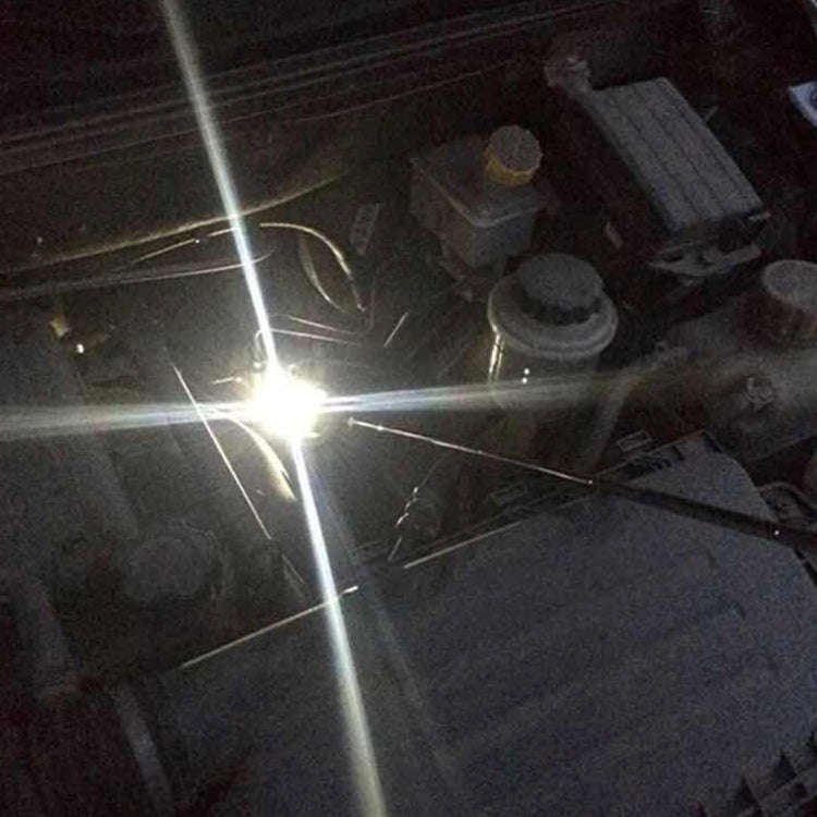 Retractable Vehicle Car Chassis Telescoping Inspection Mirror with 1 PCS 3mm LED Light, Mirror Di...