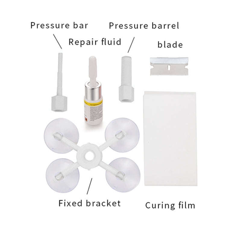 Professional Windscreen Repair Tool Paintless Dent Removal Car Window Windshield Repair Kit Chip ...