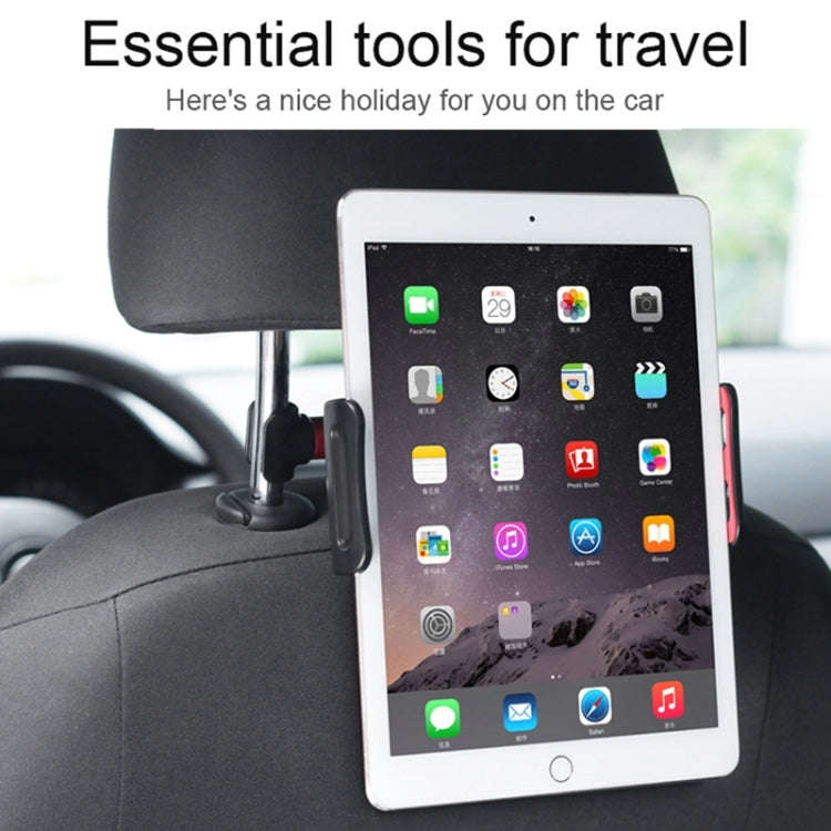 p-01 Auto Car Seatback Tablet PC / Mobilephone Holder (Black)