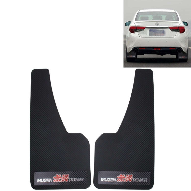A Pair 3D Carbon Universal Racing Mudflaps Mud Guard Mudguards Fender