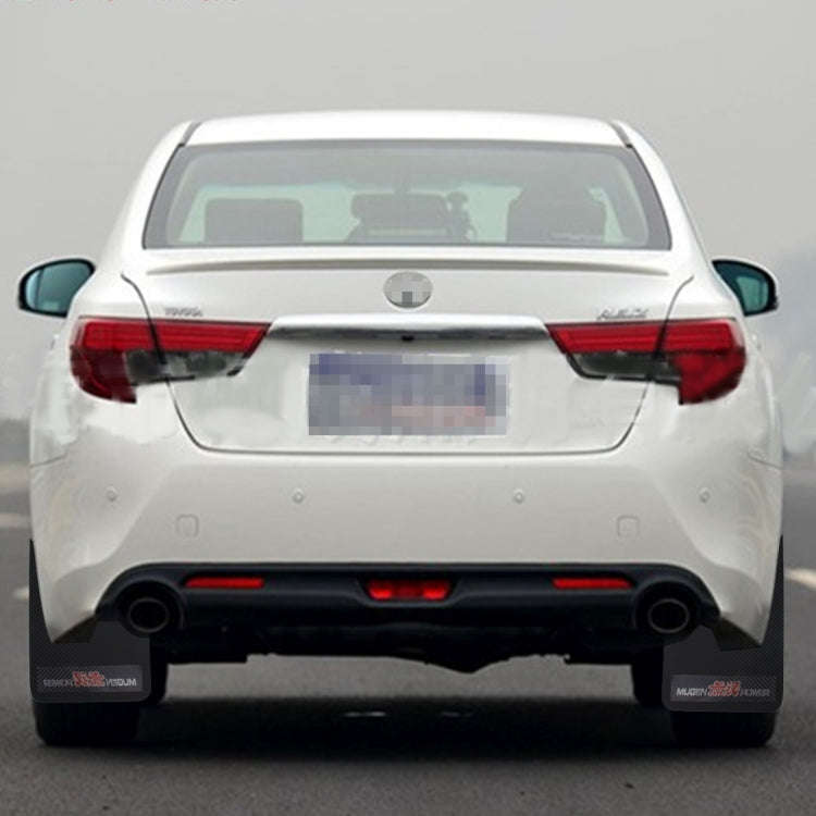 A Pair 3D Carbon Universal Racing Mudflaps Mud Guard Mudguards Fender