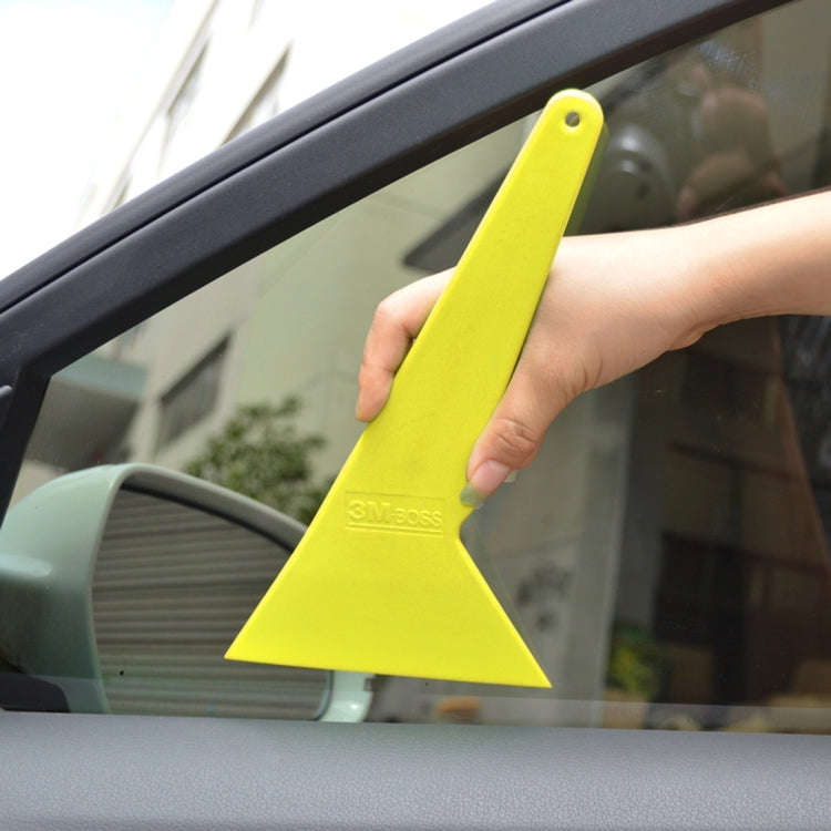 Window Film Handle Squeegee Tint Tool For Car Home Office, Big Size(Yellow)