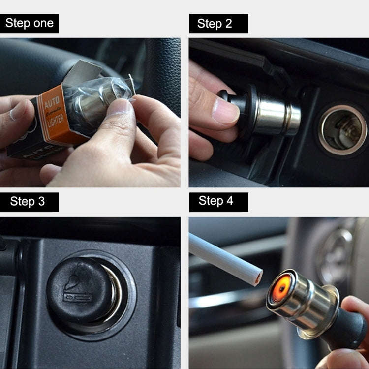 Car Metal Cigarette Lighter