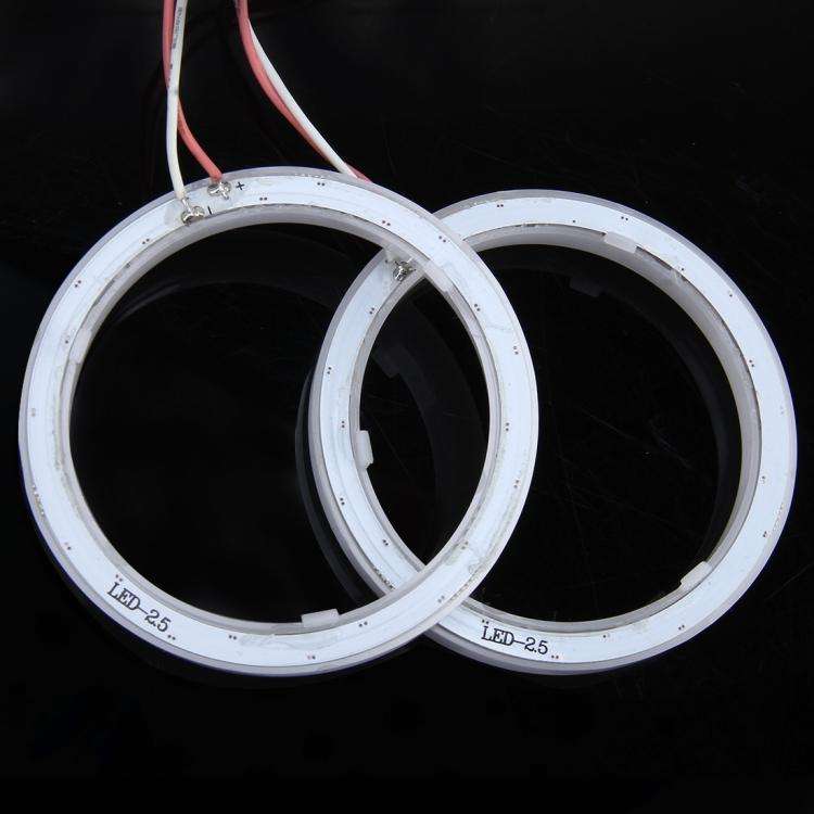 2 PCS 2.5inch Car Angel Eyes Light, DC 12V(Blue Light)