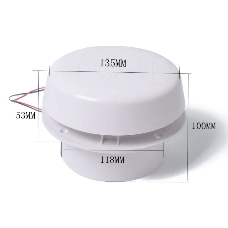 Mushroom Shape 12V White Volt  RV Roof Mute Air Vent Fan Camper Travel Trailer