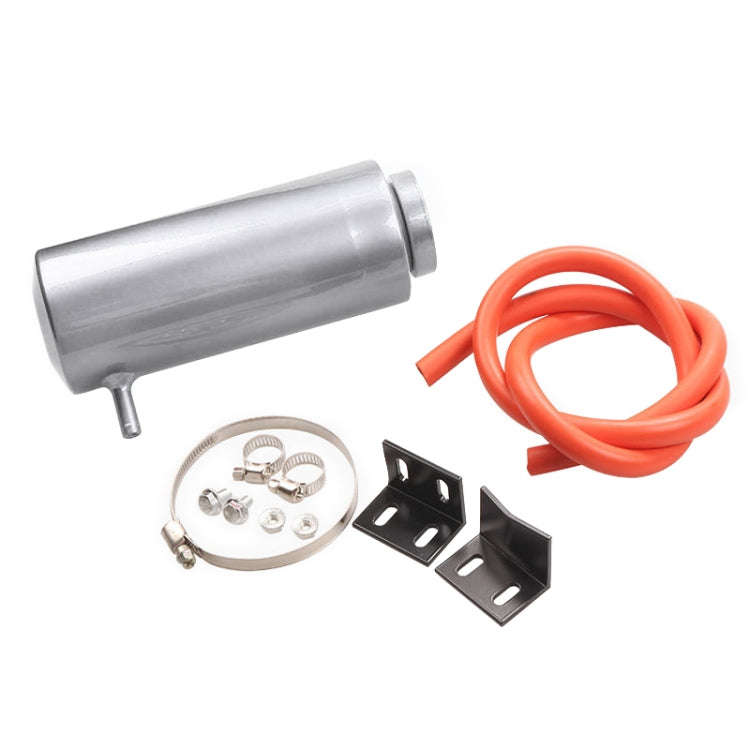 Car Universal Modified Aluminum Alloy Cooling Water Tank Bottle Can, Capacity: 800ML (Silver)