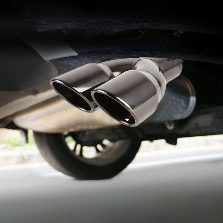 Universal Car Styling Stainless Steel Straight Exhaust Tail Muffler Tip Pipe, Inside Diameter: 6c...