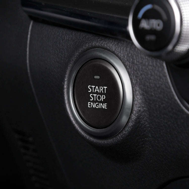 Car Engine Start Key Push Button Inner Ring Trim Sticker Decoration for Mazda Axela CX-30 2020 (B...
