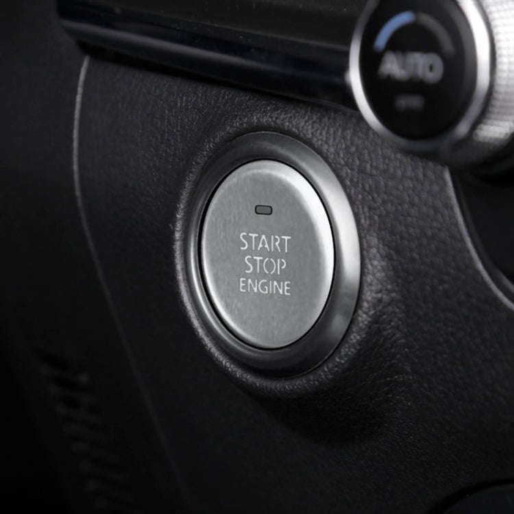 Car Engine Start Key Push Button Inner Ring Trim Sticker Decoration for Mazda Axela CX-30 2020 (S...