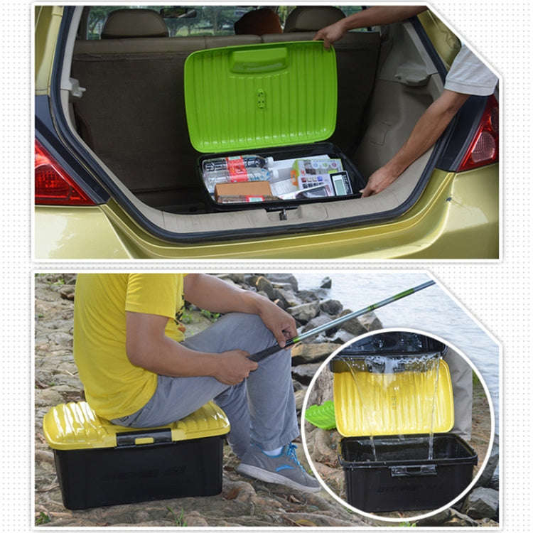 3R-2002 Car / Household Storage Box Sealed Box, Capacity: 40L(Blue)