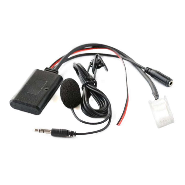 Car Wireless Audio Adapter Cable Bluetooth Music AUX  Receiver + MIC Phone Function for Mazda 5 8...