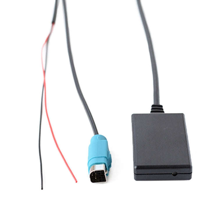 Car AUX Wireless Bluetooth Music Audio Cable + MIC Phone Control Change Song for Alpine KCE-236B ...