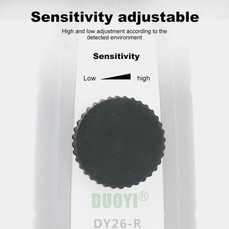 DUOYI DY26A Car Ultrasonic Leak Location Determine Meter (No Transmitter Included)