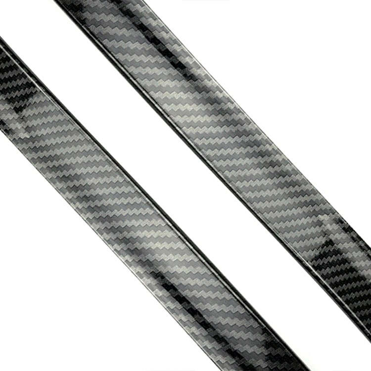 Car Modified Flank Tail Spoiler Strip for Volkswagen Golf 7 (Carbon Fiber Black)
