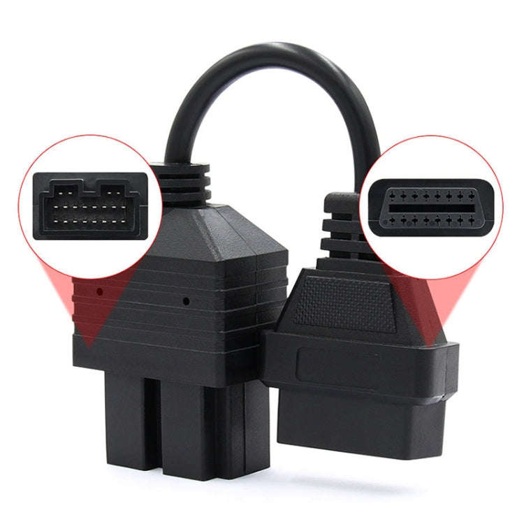 20Pin to 16Pin Car OBD Conversion Cable for Kia