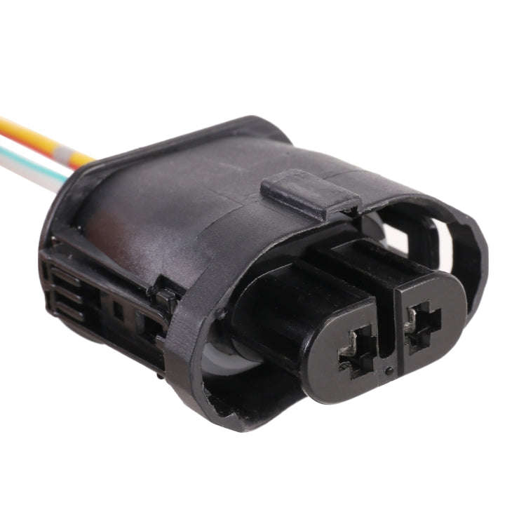 1 Pair Car H11 Bulb Holder Base Female Socket with Cable for BMW