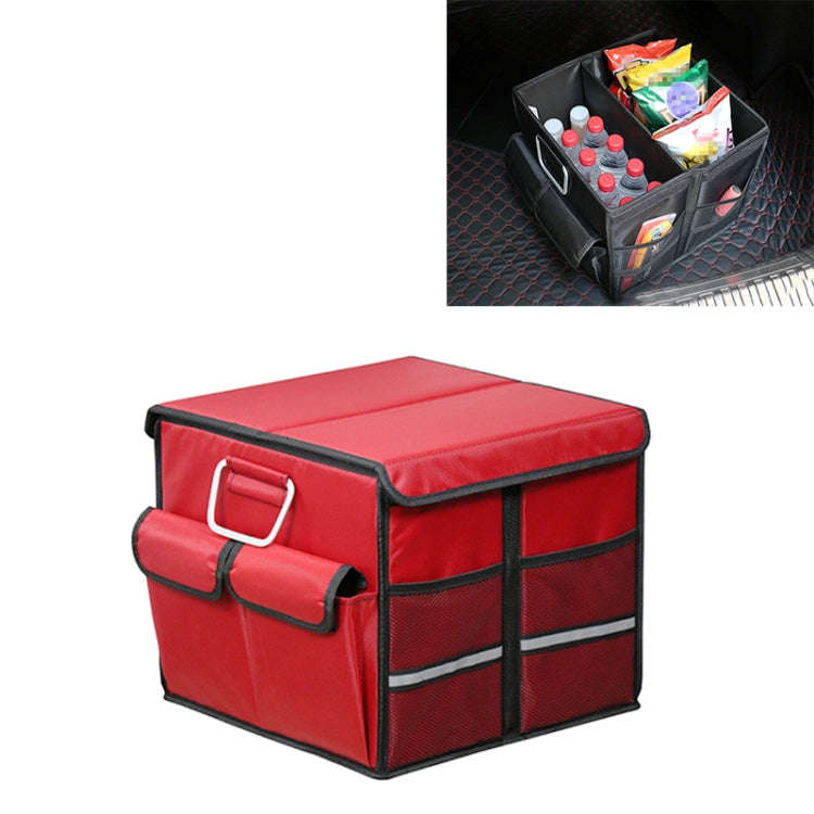 Car Trunk Foldable Storage Box, Capacity: 36L (Red)
