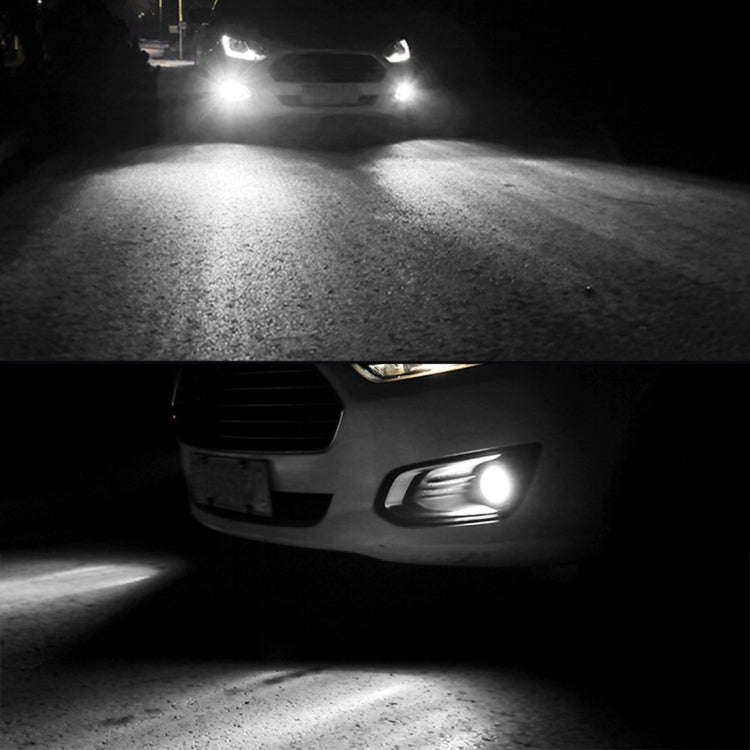 1 Pair Car Modified Front Fog Light for Honda Civic 1999-2000 (White Light)
