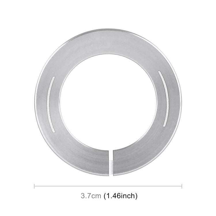 Car Engine Start Key Push Button Ring Trim Sticker for Infiniti (Silver)