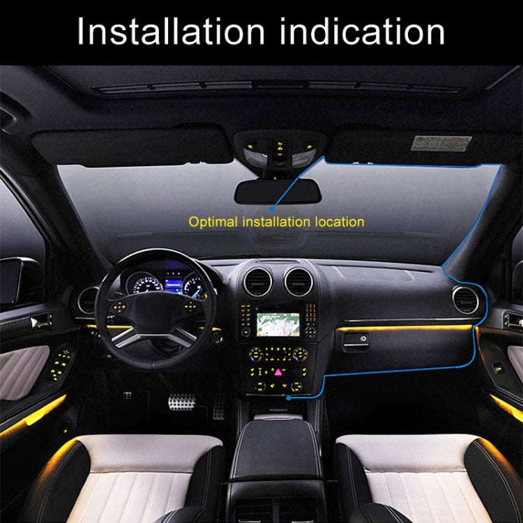 F9 Car Front and  Inner Dual Camera HD Infrared Night Vision Car Driving Recorder
