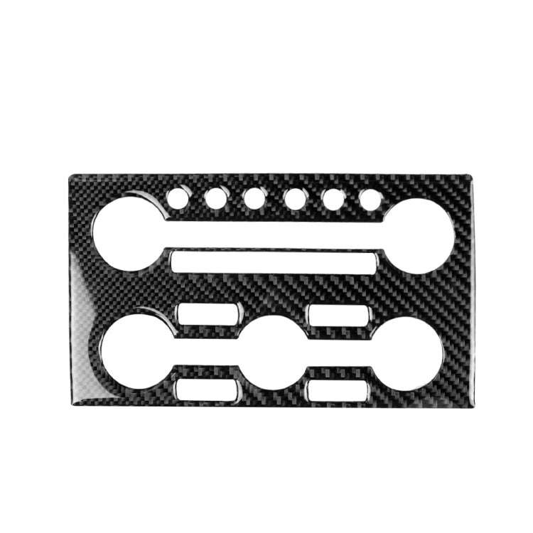 Car Carbon Fiber Instrument Control Panel Decorative Sticker for Nissan GTR R35 2008-2016, Left D...