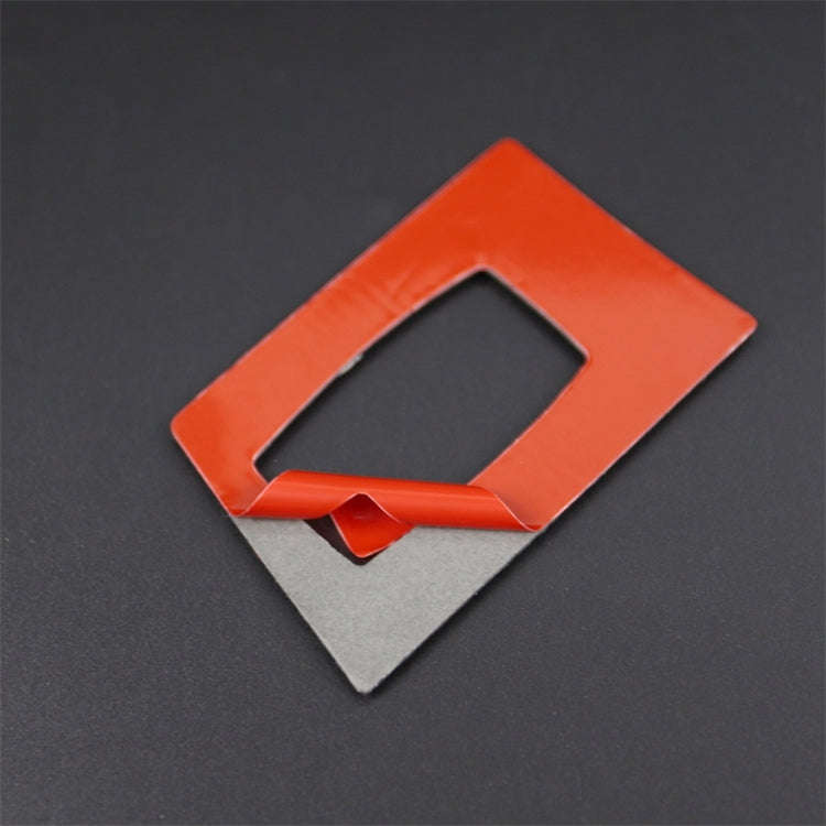 Three Color Carbon Fiber Car Left Driving Ignition Switch Decorative Sticker for BMW E90 / E92 20...