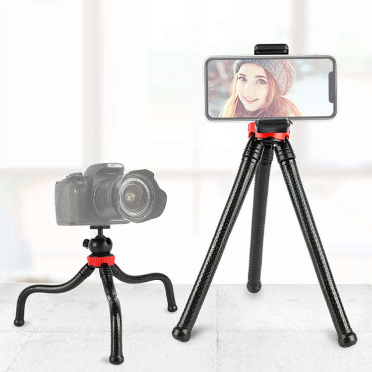 MZ305 Mini Octopus Flexible Tripod Holder with Ball Head for SLR Cameras, GoPro HERO10 Black / HE...