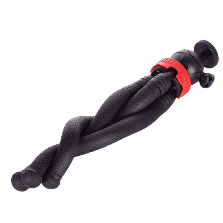 MZ305 Mini Octopus Flexible Tripod Holder with Ball Head for SLR Cameras, GoPro HERO10 Black / HE...