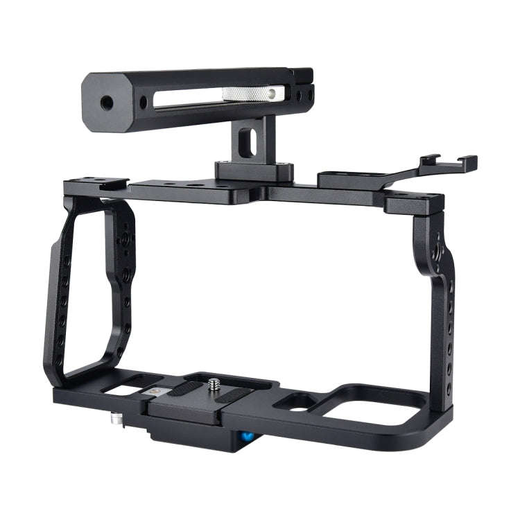 YELANGU C9-A YLG0911A Handle Video Camera Cage Stabilizer for DJI BMPCC 4K(Black)