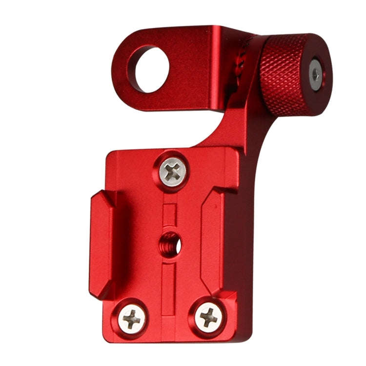 Motorcycle Rearview Mirror CNC Aluminum Alloy Stent Fixed Bracket Holder for GoPro, Insta360, DJI...