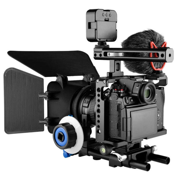 YELANGU C18 YLG0915A-A Video Camera Cage Stabilizer for Panasonic Lumix DC-S1H / DC-S1 / DC-S1R (...