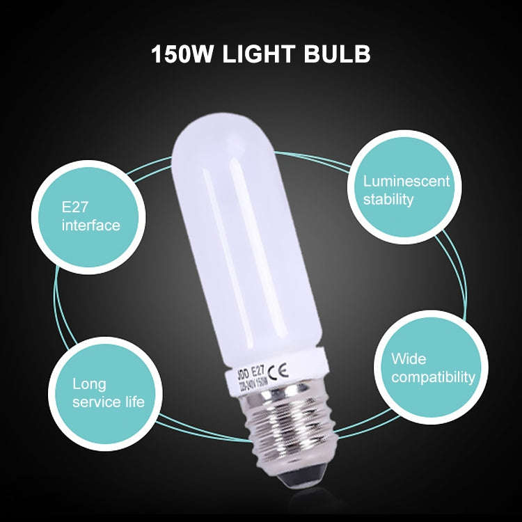 TRIOPO Oubao TTR600W Studio Flash with E27 150W Light Bulb