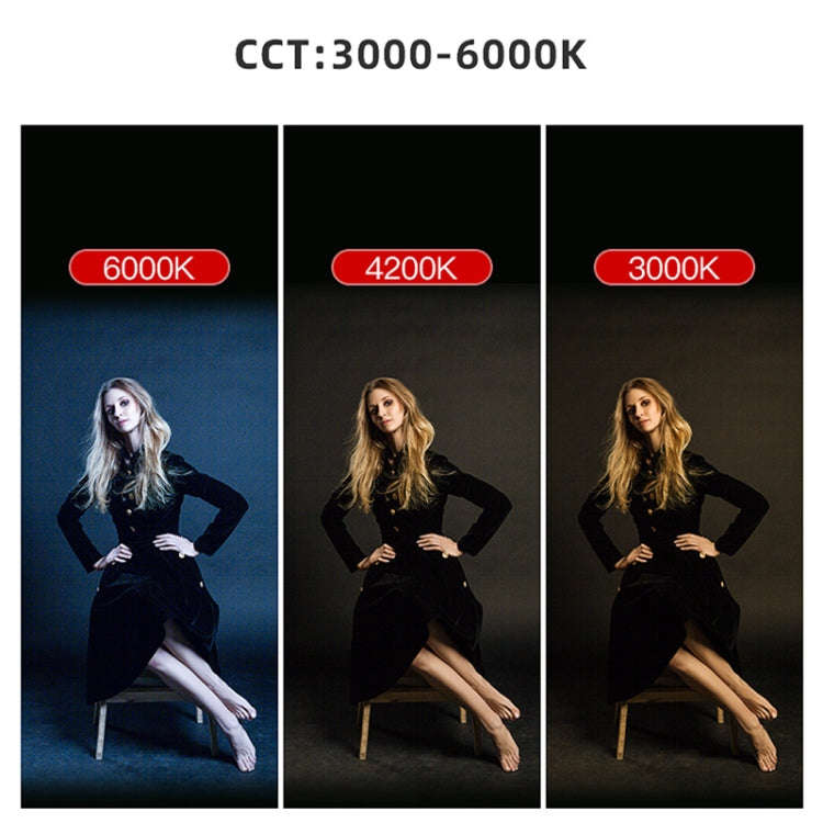 LUXCeO RGB Colorful Photo LED Stick Video Light APP Control Adjustable Color Temperature Waterpro...