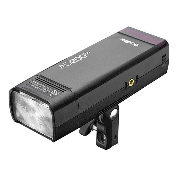 Godox AD200 Pro Pocket Flash Light  TTL HSS 2.4G Wireless X System Outdoor Flash Speedlight(US Plug)