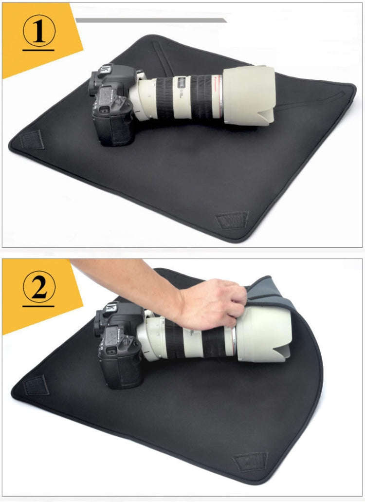 Shockproof Neoprene Bag Magic Wrap Blanket for Canon / Nikon / Sony Camera Lens, Size: 35 x 35cm
