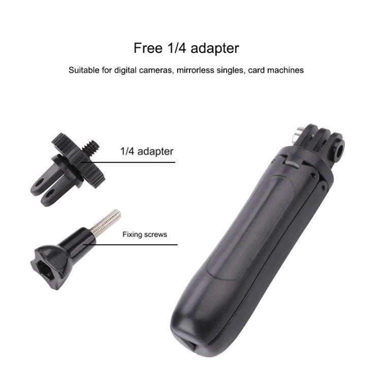 Multi-functional Foldable Tripod Holder Selfie Monopod Stick for GoPro, Insta360, DJI and Other A...