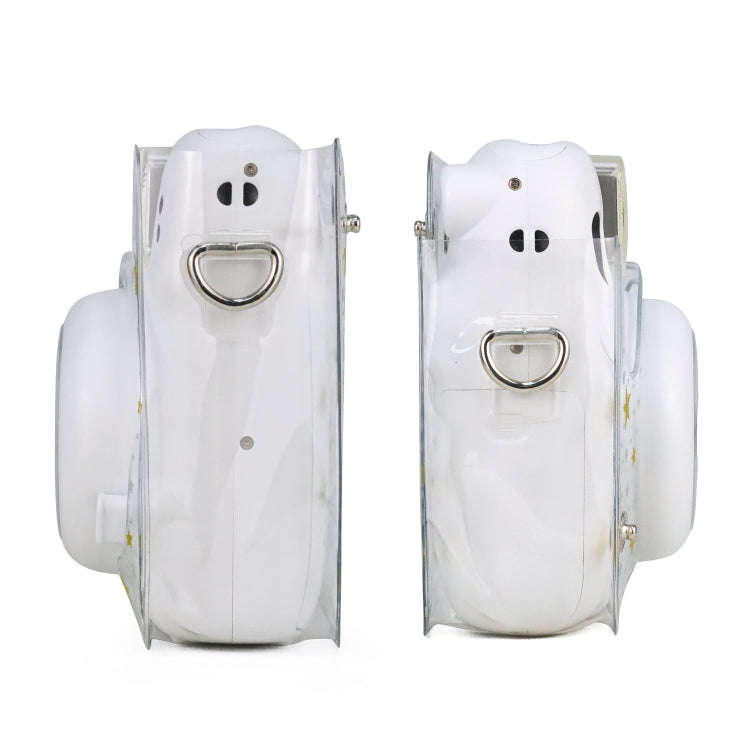 Stars Crystal PVC Hard Case Camera Bag with Shoulder Strap for FUJIFILM Instax Mini 11 (Transparent)