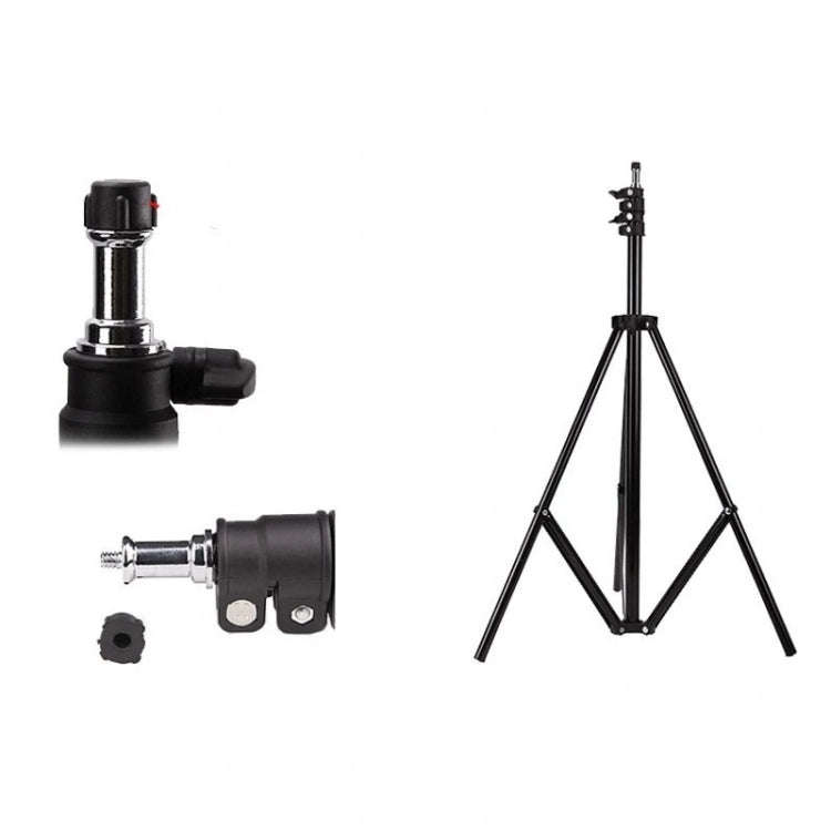 Godox SN302 1.9m Height Photography Aluminum Light Stand for Studio Flash Light (Black)