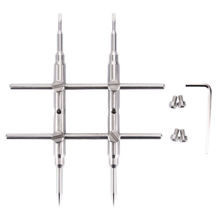 3K-01 Professional DSLR Camera Lens Stainless Steel Spanner Wrench Open Repair Tool