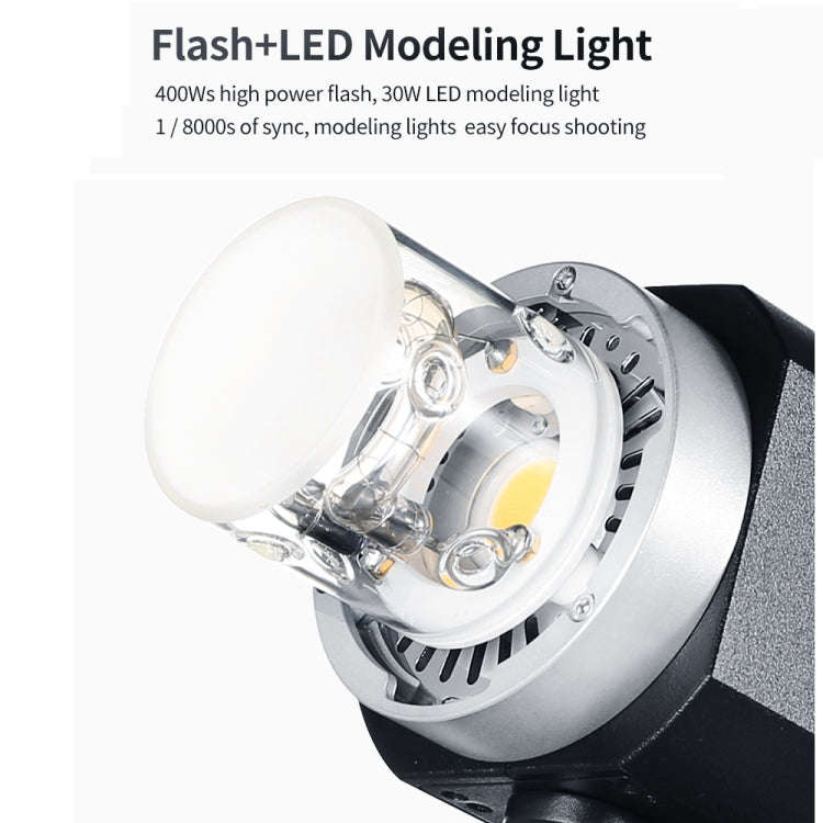 Godox  AD400 Pro WITSTRO 400Ws All-in-One Outdoor Flash 2.4GHz Speedlite Light(EU Plug)