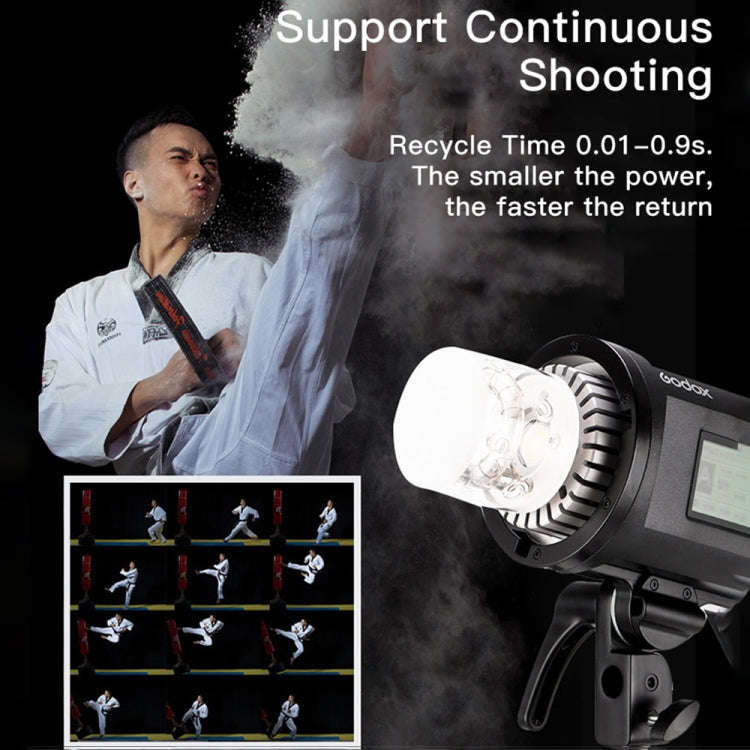 Godox  AD600 Pro WITSTRO 600Ws All-in-One Outdoor Flash 2.4GHz Speedlite Light(US Plug)