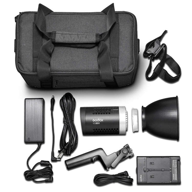 Godox ML60BI 60W LED Light 2800-6500K Brightness Adjustment Video Studio Flash Light(US Plug)