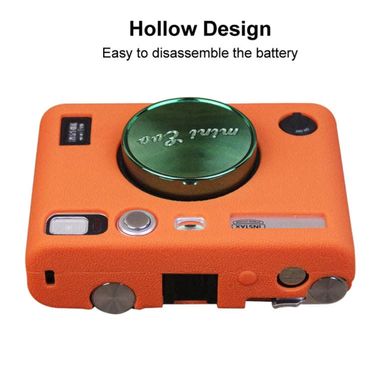 Soft Silicone Protective Case for FUJIFILM instax mini Evo (Orange)