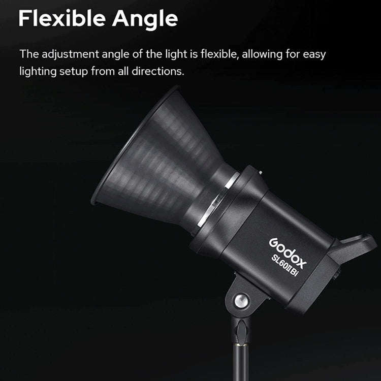 Godox SL60IIBi 75W Bi-Color 2800K-6500K LED Video Light(EU Plug)