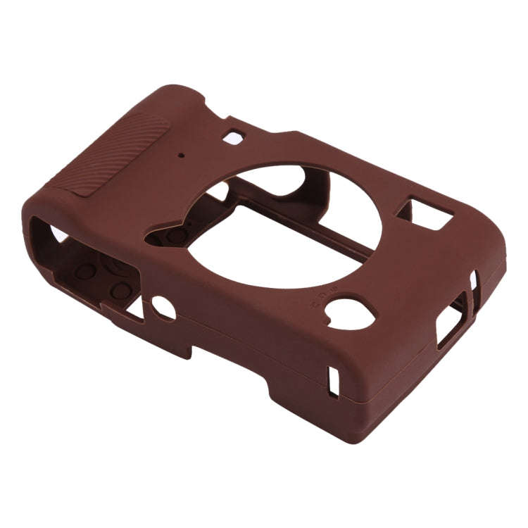 Soft Silicone Protective Case for FUJIFILM X-A5(Coffee)