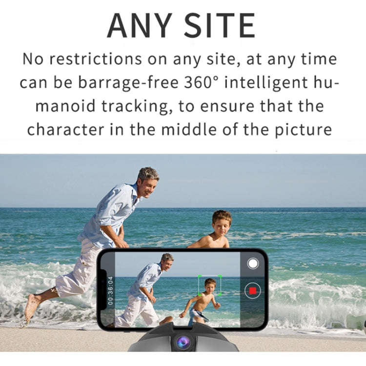 Q9 Al Gesture Recognition Two Axis Follow-up Cloud Platform(Gun Metal)