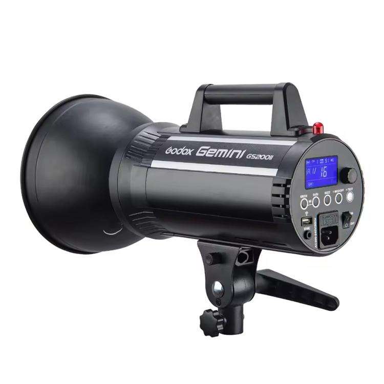 Godox Gemini GS200II Studio Flash Light 200Ws Bowens Mount Strobe Flash (UK Plug)