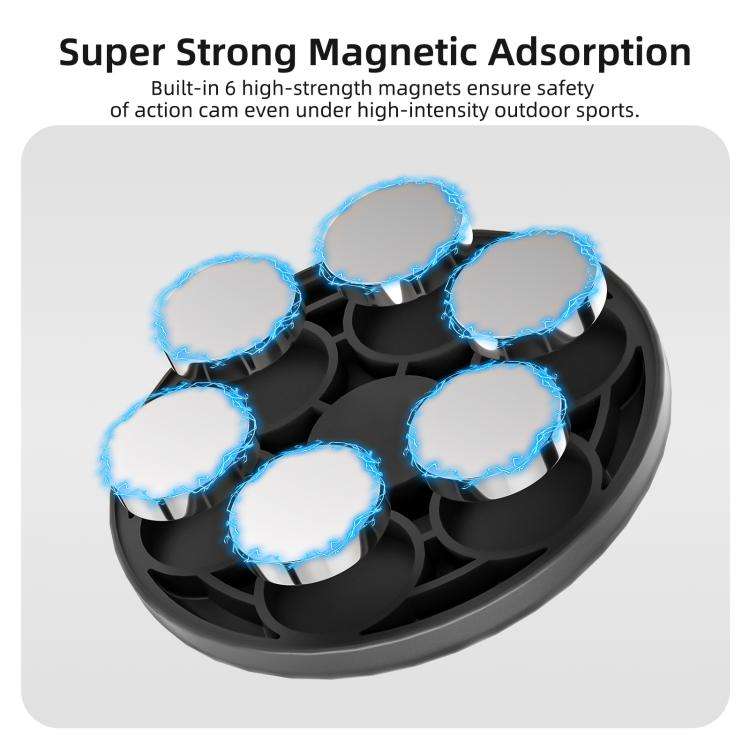 Sunnylife Quick-Release Magnetic Base Mount 1/4 180 Tilt Adjustable Tabletop Base Bracket For Ins...